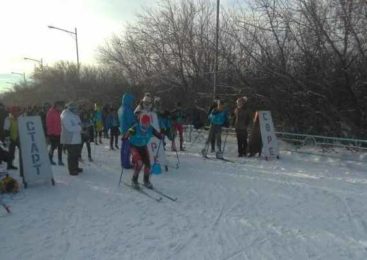 В Кокшетау прошли лыжные гонки