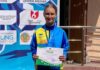 Акмолинская велосипедистка взяла «бронзу» на чемпионате Казахстана
