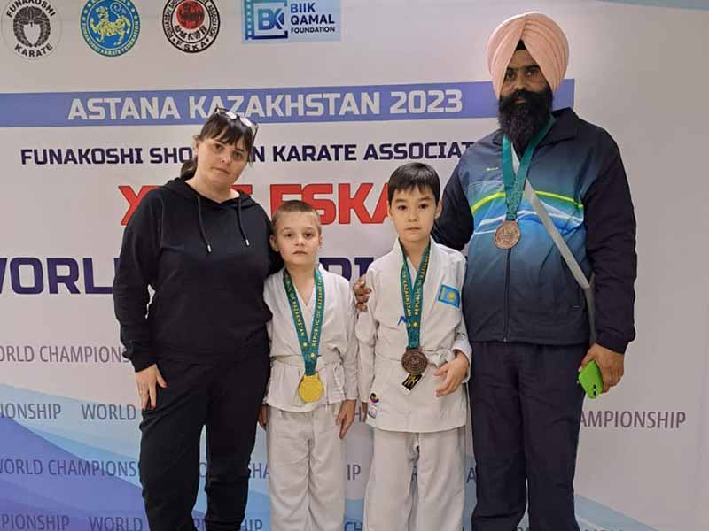 Сын гвардейца стал чемпионом мира по каратэ