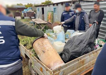 Нарколаборотория ликвидирована в Акмолинской области