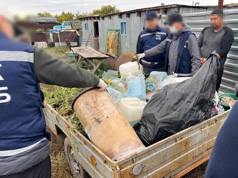 Нарколаборотория ликвидирована в Акмолинской области