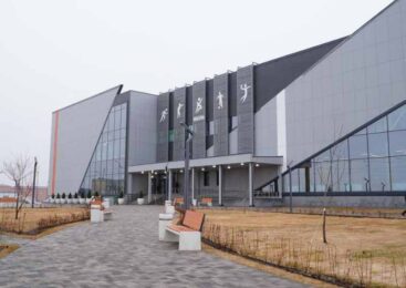 В г. Кокшетау завершается строительство спортивного комплекса «Кокше Арена»