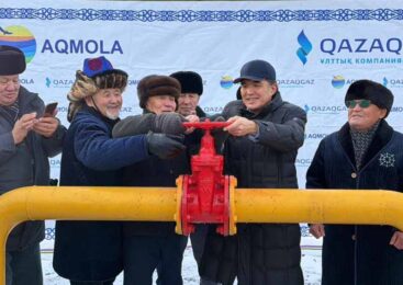 100 км газовых сетей: Караоткель Целиноградского района подключили к голубому топливу раньше срока