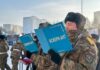 В Кокшетау более 300 молодых солдат приняли военную присягу