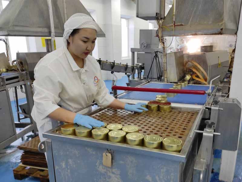 В Казахстане налажен выпуск консервов из мяса сайгака