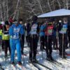 Акмолинцы поддержали участников зимней Олимпиады лыжным забегом