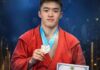 Акмолинский спортсмен стал призёром Чемпионата РК по спортивному и боевому самбо