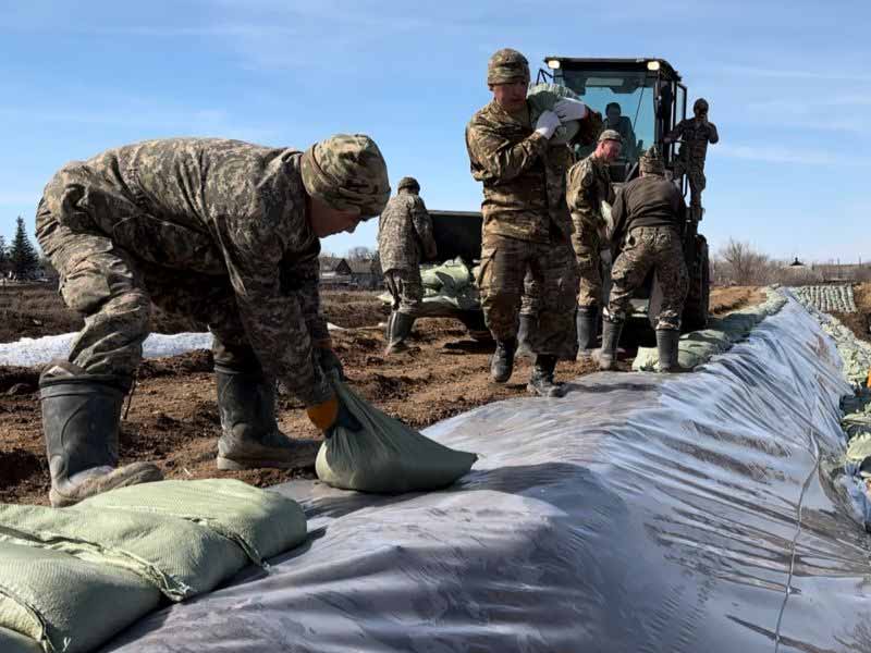 Как в Акмолинской области проходит паводковый период