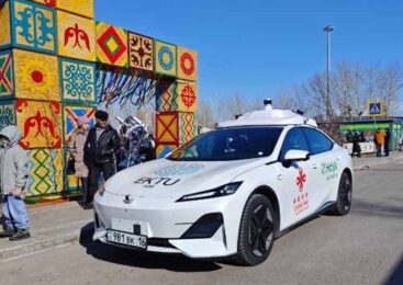 Digital Nauryz: испытания беспилотного автомобиля прошли в Астане