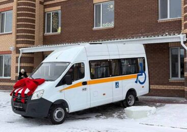 Специализированный детский сад «Аяла» г. Кокшетау получил новый автомобиль