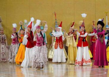 В Акмолинской области прошёл флеш-фестиваль «Народный выбор – светлое будущее»