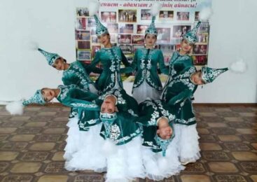 Акция «Қазақша би» прошла на избирательном участке в Коргалжынском районе