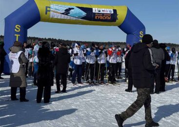 В Северо-Казахстанской области прошел командный лыжный турнир «Кубок AlmaU – ZEINEP»