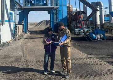 О проверке асфальтобетонных заводов в Акмолинской области