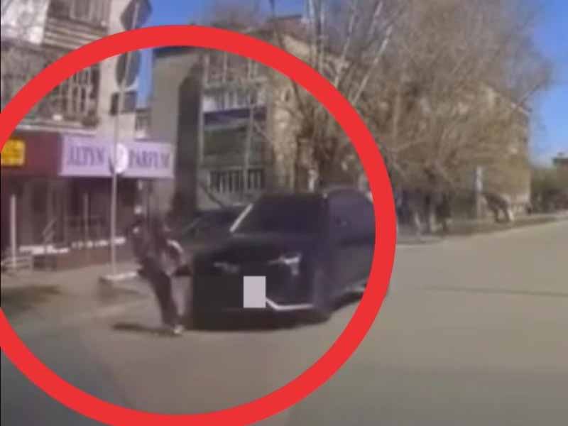 Автоледи из Кокшетау не пропустила несовершеннолетнего пешехода