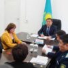 Аким Акмолинской области провел прием граждан в городе Косшы
