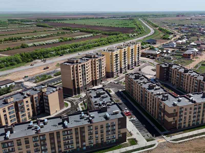 В городе Косшы еще 10 семей получили ключи от квартир