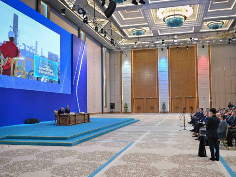 Презентован ряд торгово-экономических проектов Казахстана и России