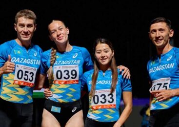 Казахстанские легкоатлеты завоевали «золото» на чемпионате Азии по эстафетному бегу