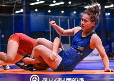 Женская сборная Казахстана завоевала пять медалей на чемпионате Азии U20 по борьбе
