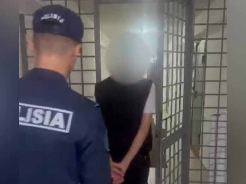 Полицейские задержали подозреваемого в распространении наркотиков в Кокшетау