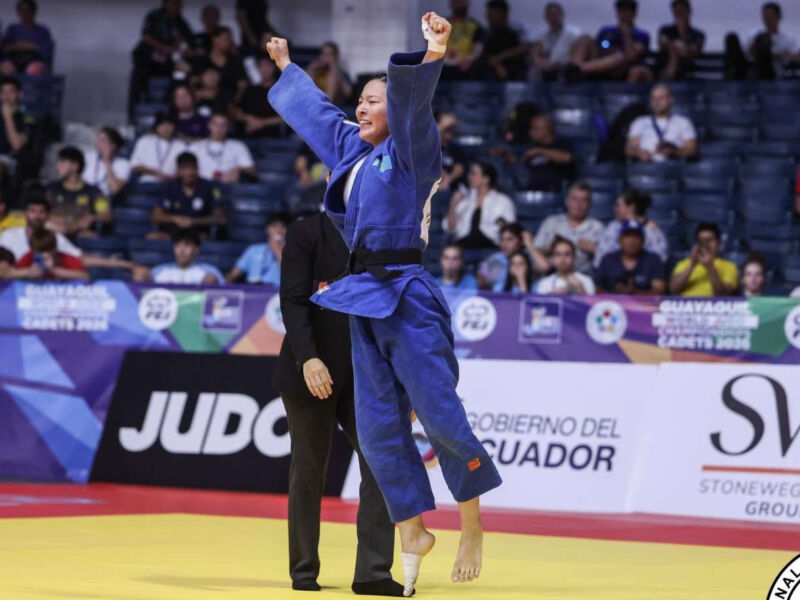 Фатима Супыгалиева завоевала золотую медаль чемпионата мира по дзюдо среди кадетов
