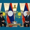🇱🇦Тхонглун Сисулит достас қазақ еліне арнайы сапармен келуге шақырғаны үшін Президент Қасым-Жомарт Тоқаевқа алғыс айтты