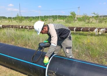 Продолжается реконструкция системы водоснабжения Степногорска