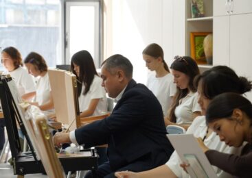 В Кокшетау состоялось техническое открытие нового здания «Шабыт» көркемөнер мектебі»