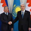 🇰🇿🇰🇭Мемлекет басшысы Қасым-Жомарт Тоқаев пен Камбоджа Премьер-министрі Хун Манет шағын құрамда келіссөз жүргізді