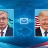 🇰🇿🇺🇸 Дональд Трамп Қасым-Жомарт Тоқаевты Республика күнімен құттықтады